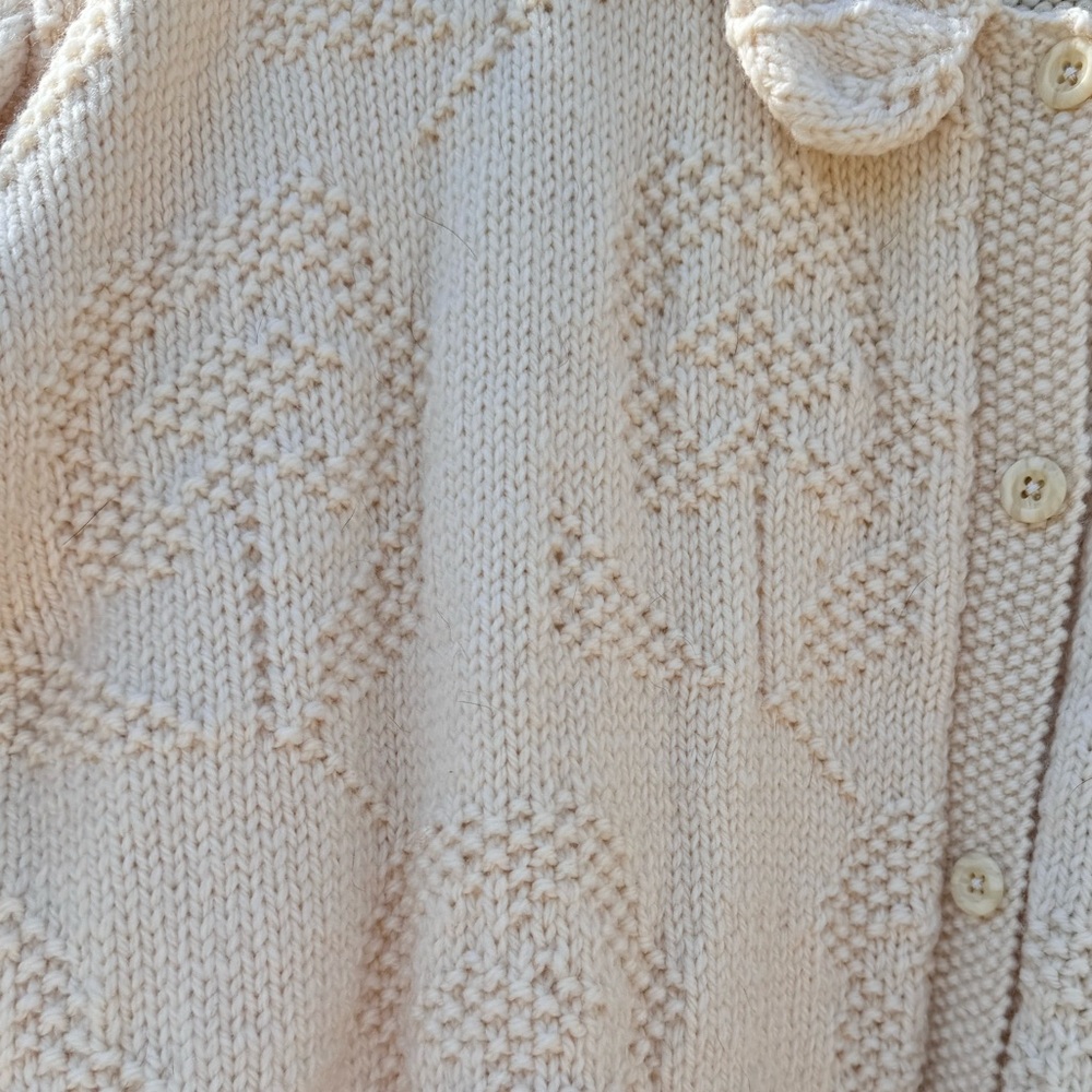 Vintage sweet textured cardigan - Picture 7 of 13